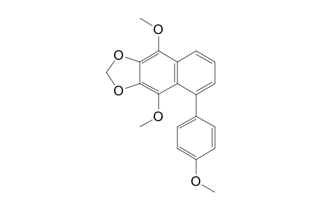 4,9-Dimethoxy-5-(4-methoxyphenyl)naphtho[2,3-d][1,3]dioxole