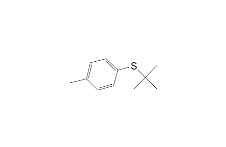 1-(tert-butylthio)-4-methyl-benzene
