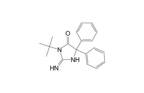 2-Amino-3-tert-butyl-5,5-diphenyl-2-imidazolin-4-one