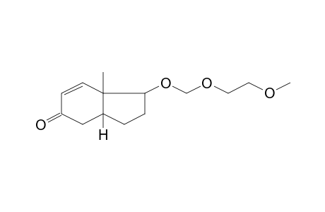 1-[(2-Methoxyethoxy)methoxy]-7a-methyl-1,2,3,3a,4,7a-hexahydro-5H-inden-5-one