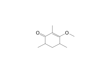 3-Methoxy-2,4,6-trimethyl-cyclohex-2-enone