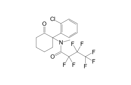 Ketamine-heptafluorobutyramide