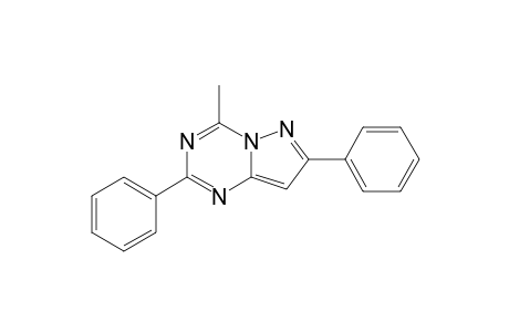 4-Methyl-2,7-diphenyl-pyrazolo[1,5-a][1,3,5]triazine