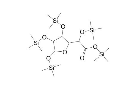 Trimethylsilyl 1,2,3,5-tetrakis-O-(trimethylsilyl)hexofuranuronate