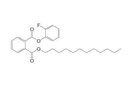 Phthalic acid, dodecyl 2-fluorophenyl ester