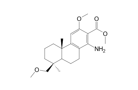 METHYL-14-AMINO-12,19-DIMETHOXYPODOCARPA-8,11,13-TRIENE-13-CARBOXYLATE