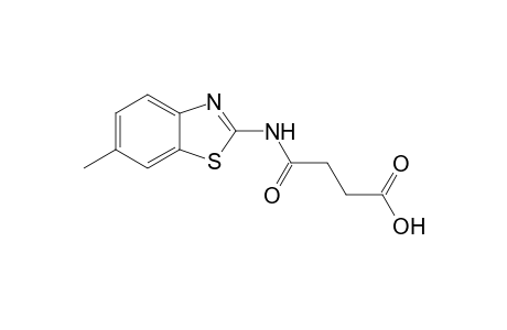 4-[(6-Methyl-1,3-benzothiazol-2-yl)amino]-4-oxobutanoic acid