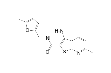 3-Amino-6-methyl-N-[(5-methylfuran-2-yl)methyl]thieno[2,3-b]pyridine-2-carboxamide