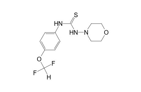 thiourea, N-[4-(difluoromethoxy)phenyl]-N'-(4-morpholinyl)-