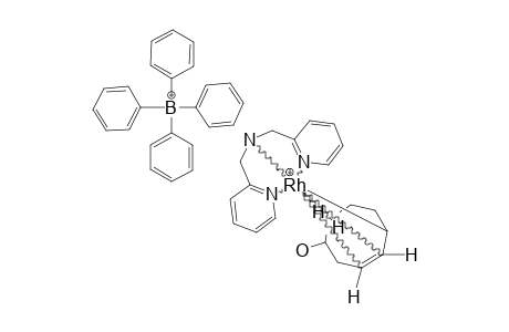 [1,4,5,6-ETA-(4)-(2-HYDROXYCYClOOCTA-4-ENE-1,6-DI-YL)]-[K-(3)-FAK-N,N-DI-(2-PYRIDYLMETHYL)-AMINE]-RHODIUM-(III)-TETRAPHENYLBORATE