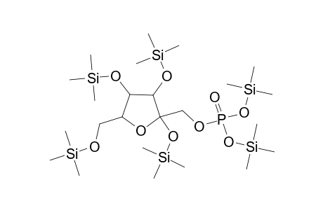 .beta.-D-Fructofuranose, 2,3,4,6-tetrakis-o-(trimethylsilyl)-, bis(trimethylsilyl) phosphate