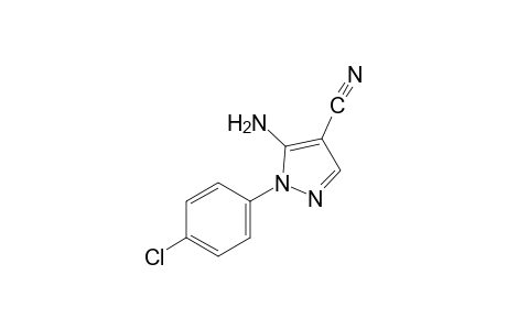 5-Amino-1-(4-chlorophenyl)-1H-pyrazole-4-carbonitrile