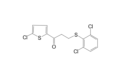 1-(5-Chloro-2-thienyl)-3-[(2,6-dichlorophenyl)thio]propan-1-one