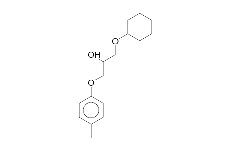 1-Tolyloxy-2-hydroxy-3-cyclohexyloxypropane