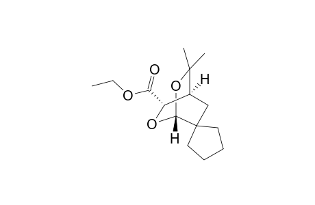 (1R,4S,5S)-Ethyl 3,3-dimethyl-2,6-dioxaspiro[bicyclo[2.2.2]octane-7,1'-cyclopentane]-5-carboxylate