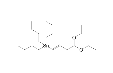 Tributyl-[(E)-4,4-diethoxybut-1-enyl]stannane