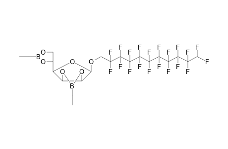 .beta.-d-Mannofuranose, 2,3:5,6-di-O-ethylboranediyl-1-O-(1H,1H,11H-eicosafluoroundecyl)-