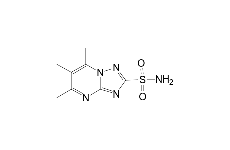 5,6,7-Trimethyl[1,2,4]triazolo[1,5-a]pyrimidine-2-sulfonamide