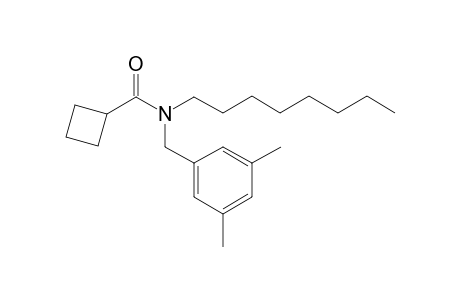 Cyclobutanecarboxamide, N-(3,5-dimethylbenzyl)-N-octyl-