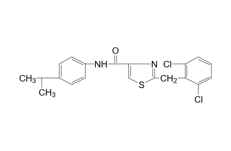 2-(dichlorobenzyl)-4'-isopropyl-4-thiazolecarboxanilide