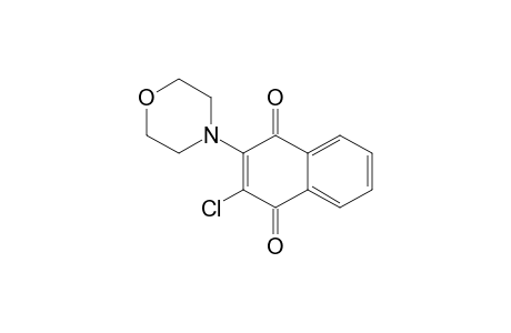 2-Chloro-3-morpholino-1,4-naphthoquinone