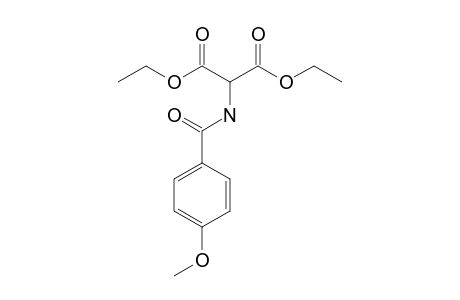 2-(p-Anisoylamino)malonic acid diethyl ester