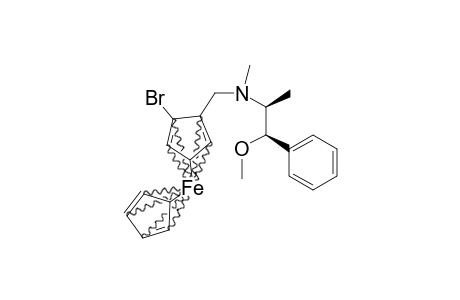 [1R,2S,R-(P)]-N-(2-BROMOFFERROCENYLMETHYL)-N-METHYL-1-METHOXY-1-PHENYLPROP-2-YLAMINE