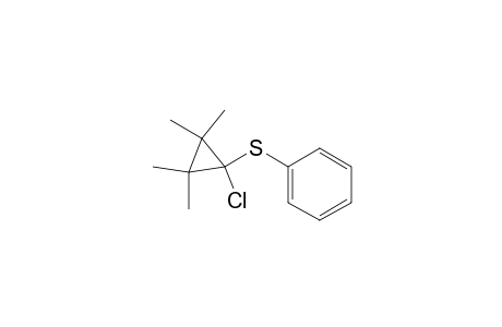 Benzene, [(1-chloro-2,2,3,3-tetramethylcyclopropyl)thio]-