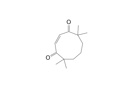 2-Cyclononene-1,4-dione, 5,5,9,9-tetramethyl-