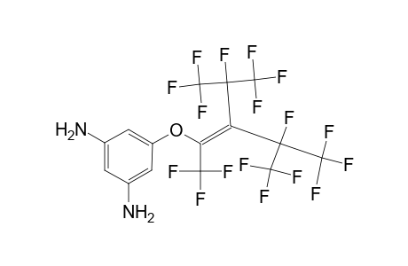 5-([3,4,4,4-Tetrafluoro-2-[1,2,2,2-tetrafluoro-1-(trifluoromethyl)ethyl]-1,3-bis(trifluoromethyl)-1-butenyl]oxy)-1,3-benzenediamine