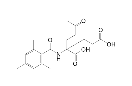 2-(3-oxobutyl)-N-(2,4,6-trimethylbenzoyl)glutamic acid