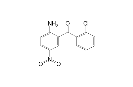 Methanone, (2-amino-5-nitrophenyl)(2-chlorophenyl)-