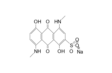 1,5-Bismethylamino-4,8-dihydroxyanthrachinon-3-sulfonic acid-Na salt