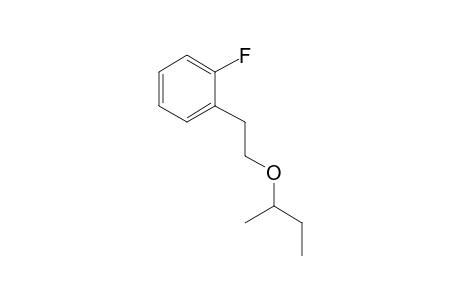 2-Fluorophenethyl alcohol, 1-methylpropyl ether