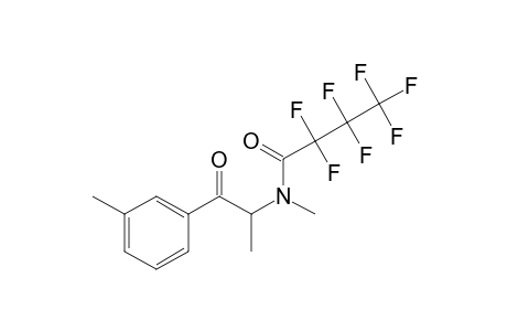 3-Methylmethcathinone-HFBA Derivative