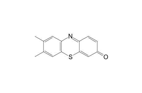 7,8-dimethyl-3H-phenothiazin-3-one