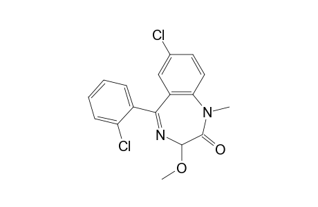 Lormetazepam - Artefact II - second isomert isomer