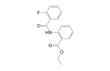 Ethyl 2-[(2-fluorobenzoyl)amino]benzoate