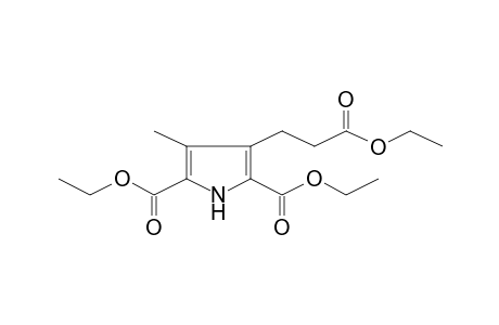 3-(2-Ethoxycarbonylethyl)-4-methyl-1H-pyrrole-2,5-dicarboxylic acid, diethyl ester