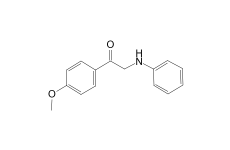 2-Anilino-1-(4-methoxyphenyl)ethanone