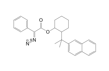 2-[1'-Methyl-1'-(2'-naphthyl)ethyl]cyclohexyl 2-diazo-2-phenylacetate