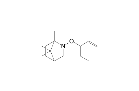 1,7,7-Trimethyl-2-[(1'-ethyl-2'-propenyl)oxy]-2-azabicyclo[2.2.1(1,4)]heptane