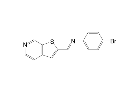 N-(THIENO-[2,3-C]-PYRIDIN-2-YL-METHYLENE)-4-BROMOANILINE