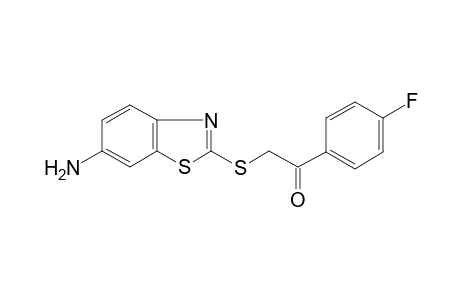 2-[(6-Amino-1,3-benzothiazol-2-yl)sulfanyl]-1-(4-fluorophenyl)ethanone