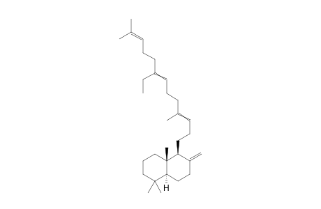 (4aS,5S,8aS)-5-(8-ethyl-4,12-dimethyl-trideca-3,7,11-trienyl)-1,1,4a-trimethyl-6-methylene-decalin