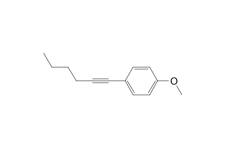 4-(1-HEXYN-1-YL)-METHOXYBENZENE