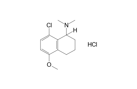8-chloro-N,N-dimethyl-5-methoxy-1,2,3,4-tetrahydronaphthalene, hydrochloride