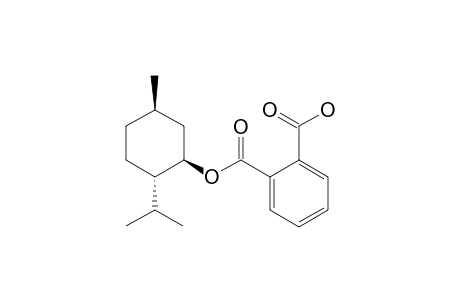 2-[(1R,2S,5R)-5-methyl-2-propan-2-ylcyclohexyl]oxycarbonylbenzoic acid