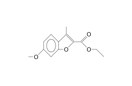 6-Methoxy-3-methyl-benzo(B)furan-2-carboxylic acid, ethyl ester