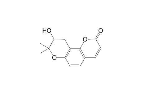 2H,8H-Benzo[1,2-b:3,4-b']dipyran-2-one, 9,10-dihydro-9-hydroxy-8,8-dimethyl-, (R)-